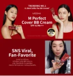 MISSHA Perfect Cover BB Cream SPF42 PA+++ Shade 21 - Image 2